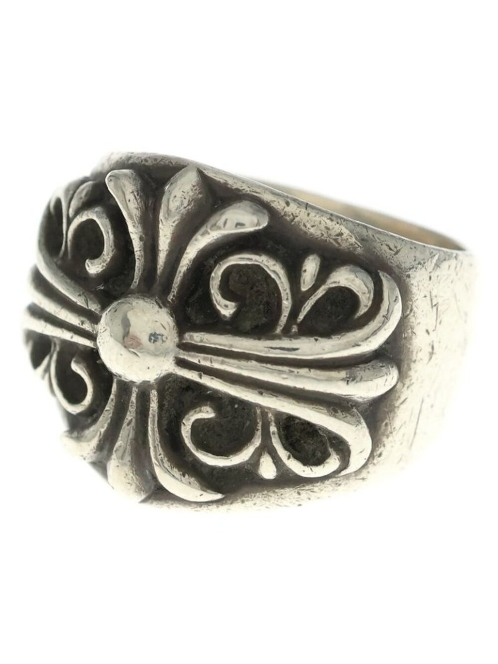 Chrome Hearts Keeper Ring Silver